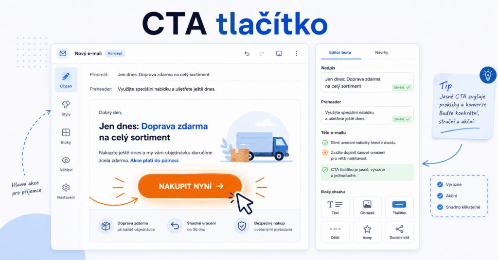 CTA tlačítko